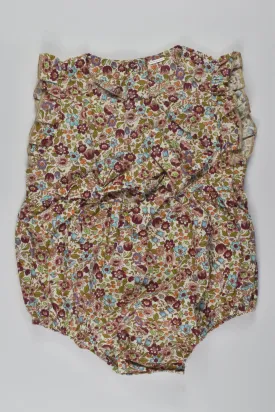 Brand Unknown Size 1 Floral Romper