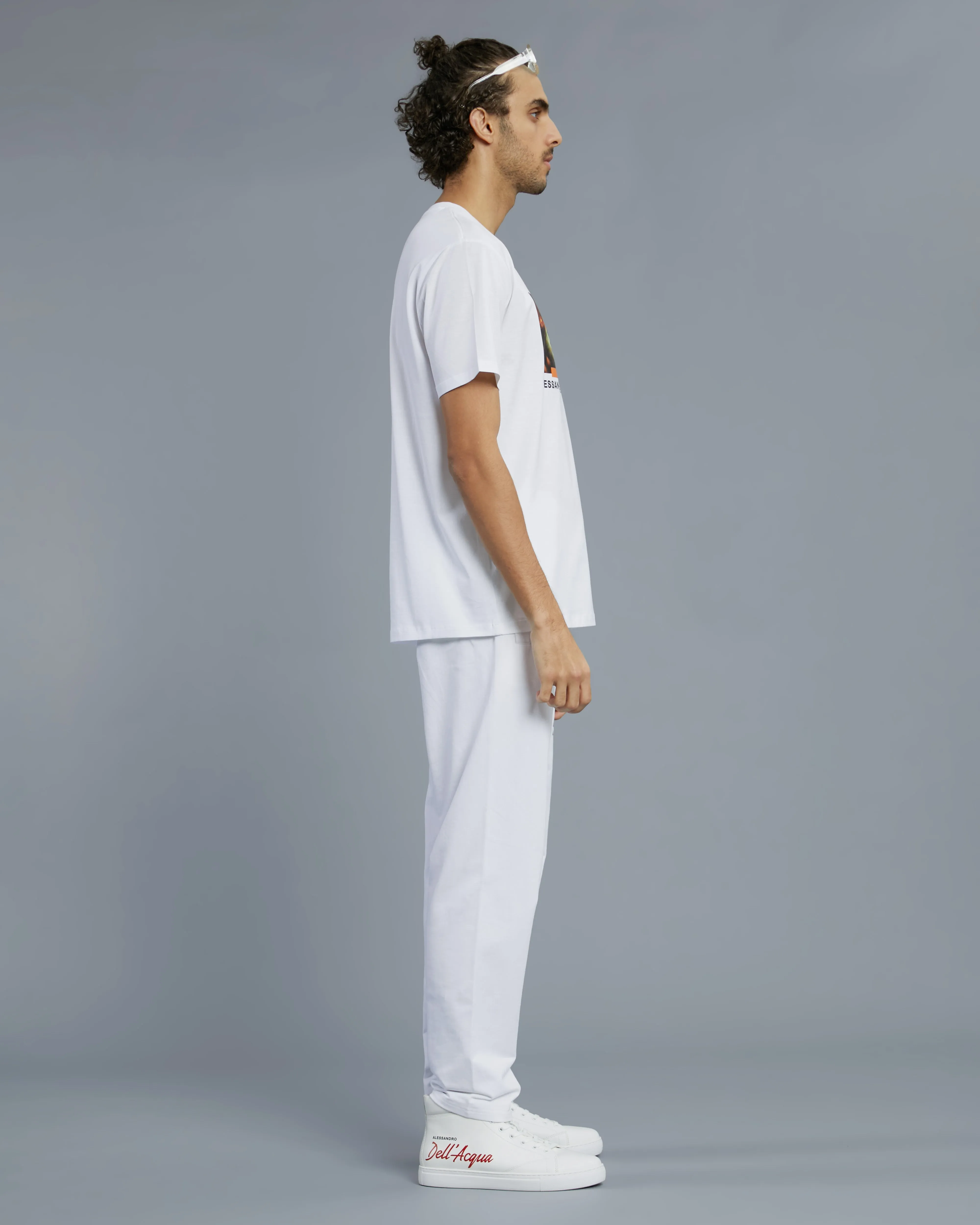 Graphic and Brand Print T-Shirt