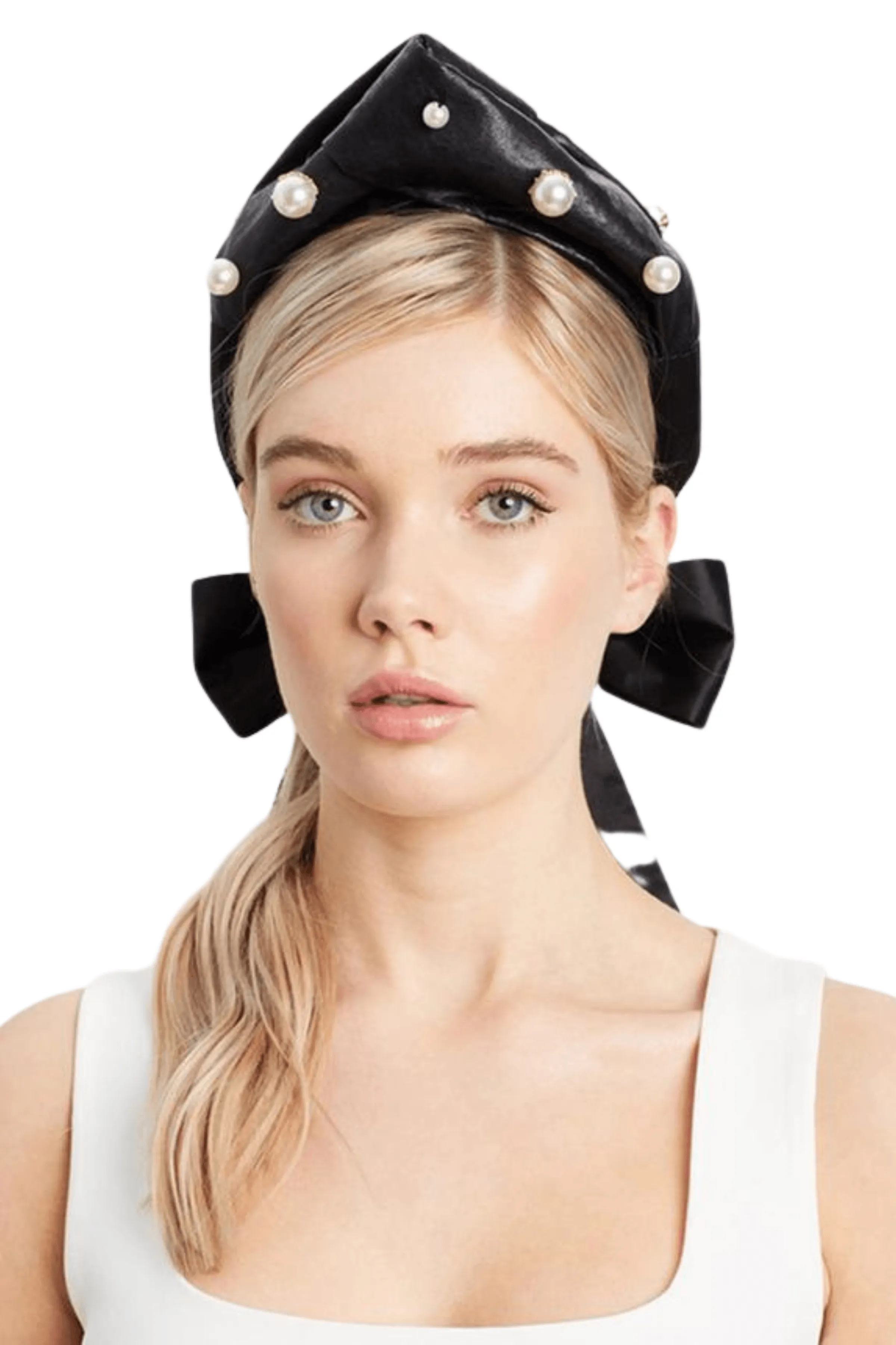 HEATHER MCDOWALL Clara Headpiece (Black)