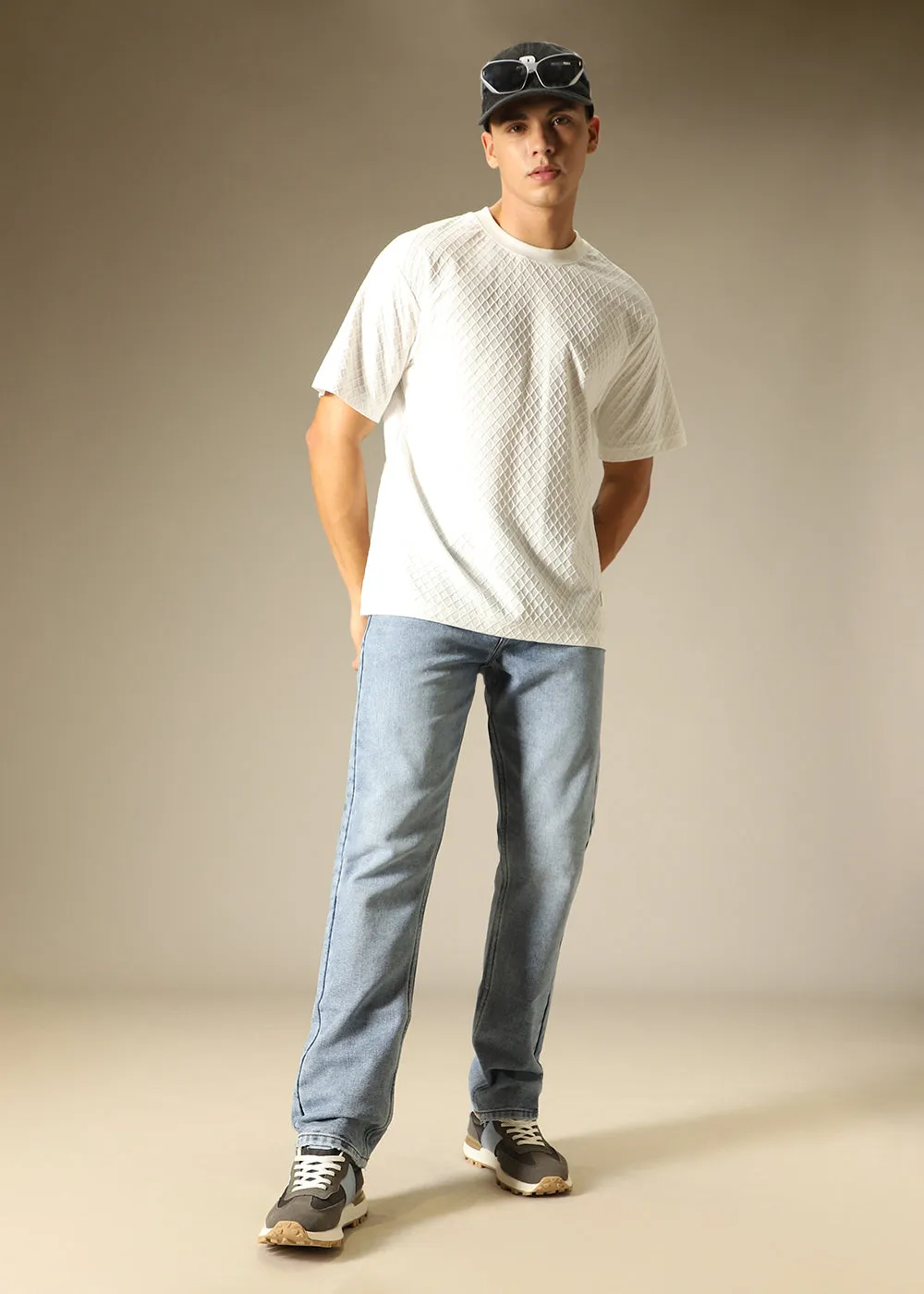 Ice Blue Wash Denim