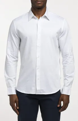 Lucky Brand Solid White Chambray