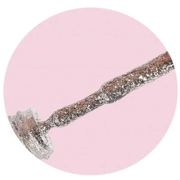 Mitty Platinum Glitter Gel Polish - Silver Dreams